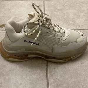 Balenciaga Triple S Sneaker Beige Size 10.5